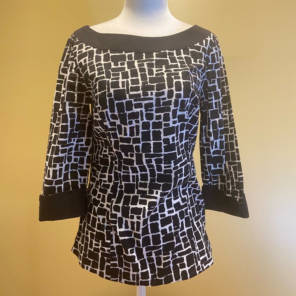 Ann Taylor printed blouse